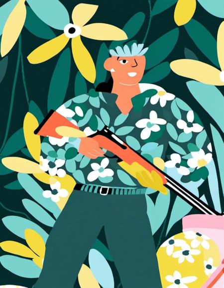 Magazines and ads illustration style - SDXL 1.0版本v1.0 (ID: 674103)