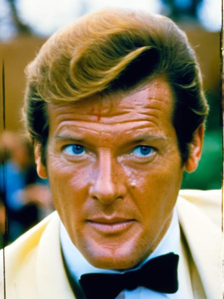 Sir Roger Moore as James Bond (Flux & SDXL)