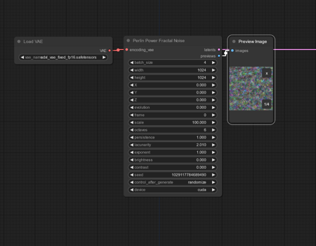 Perlin Power Fractal Noise for ComfyUI