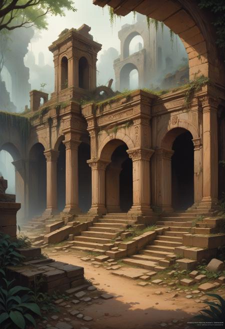 Jungle ruins