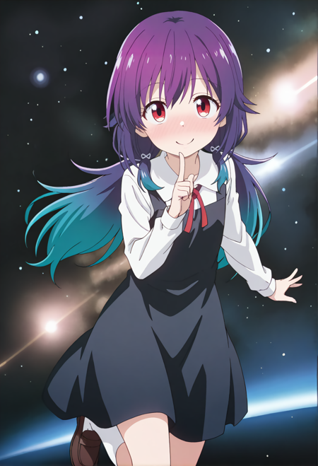IllustriousXL - Konohoshi Umika 小ノ星 海果 - hoshikuzu telepath版本別衣装 中学時代制服+私服 Lora (ID: 1221077)