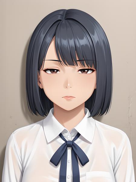 jitome (half-closed eyes)