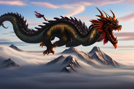 chinese dragon-中国龙/ Chinese Loong-Eastern Dragon