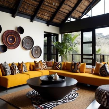 African style interior design