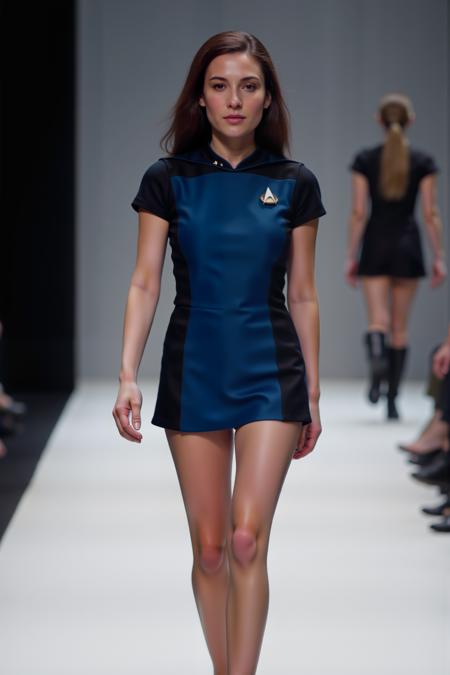 Star Trek TNG uniforms (5 variants) (Flux)