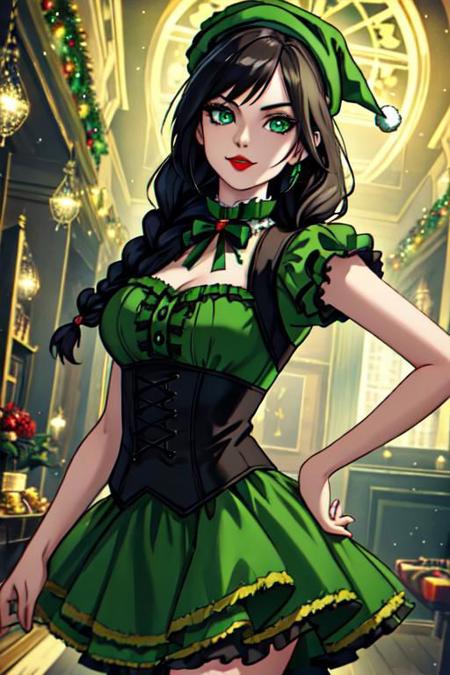 Gothic Chick @ Xmas (Embedding)