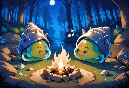 Shell slime / スライムつむり (Dragon quest) IL/Pony
