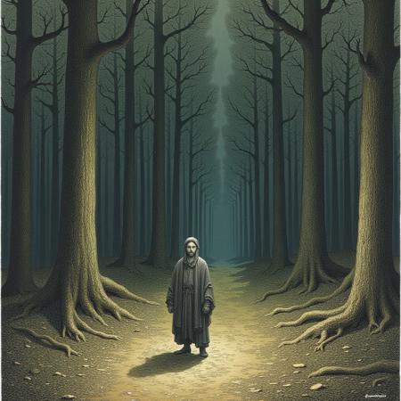 Gustave Dore Woodcut Style Flux-D