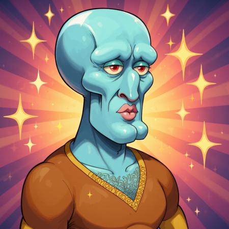 Handsome Squidward - Flux