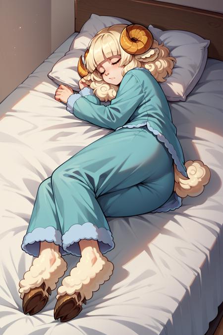 Weresheep | Monster Girl Encyclopedia (Pony XL LoRA)