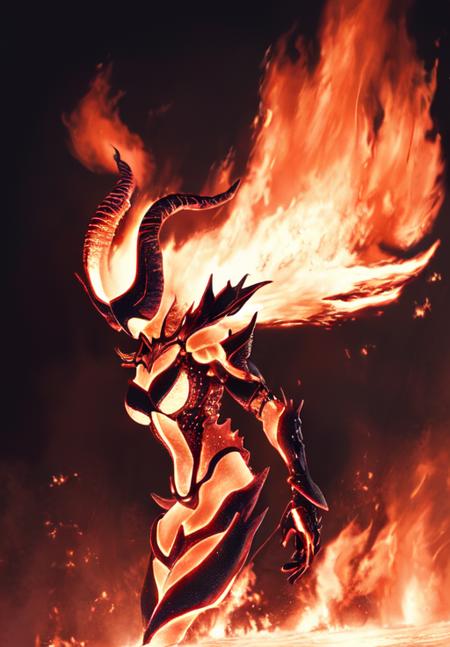 Flame Atronach - Skyrim