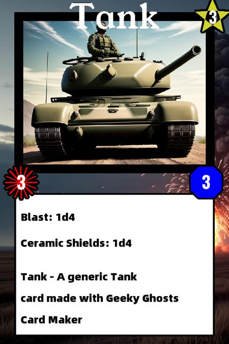 Geeky Ghost CCG Card Maker