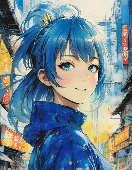 ssd-1b niji and DALL·E style furry lora merge