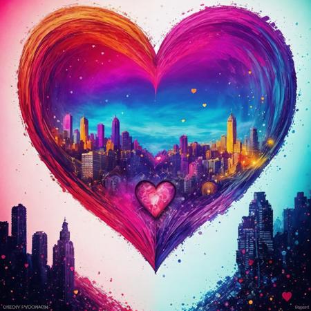 Abstract Heart (Valentine's Day)