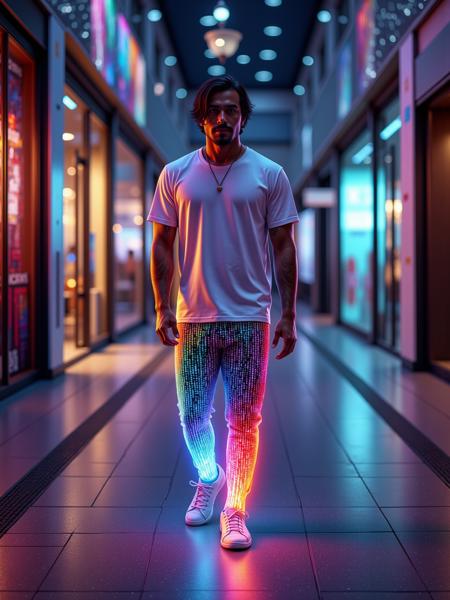 Glowing Glitch FLUX &SDXL