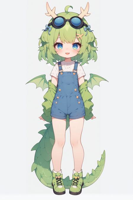 Dragon Girl (Model Public VTuber) - Comission LoRA PonyXL