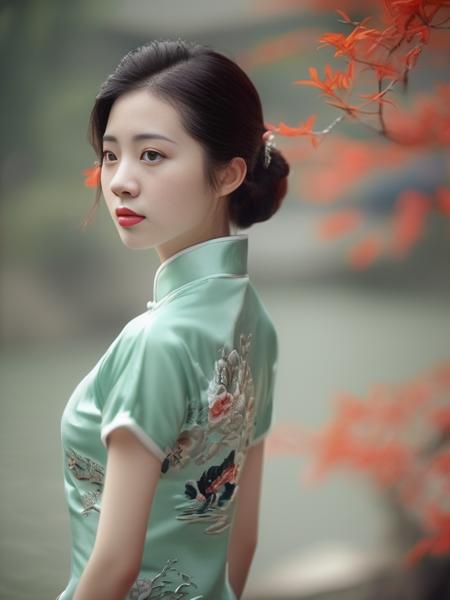 SDXL-zy_国风旗袍 qipao