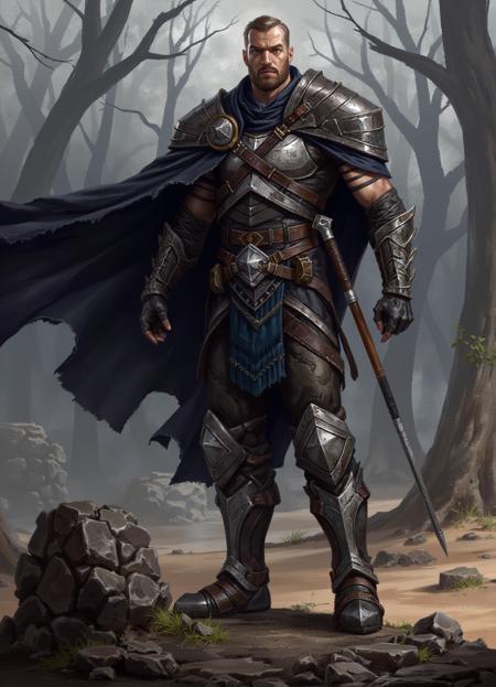 Dark Fantasy Digital Art Style
