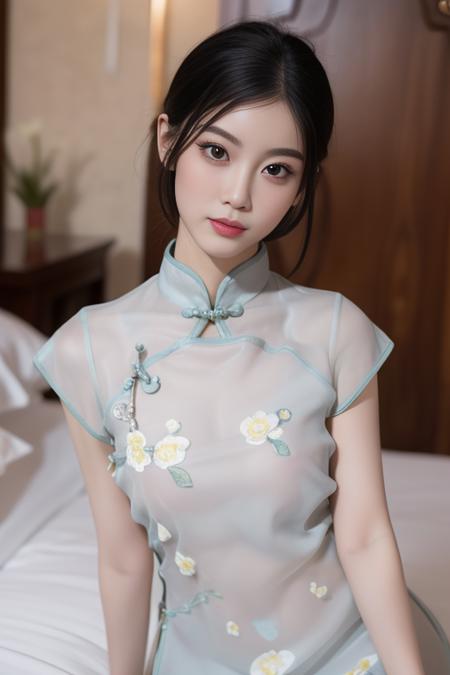 A simple sexy qipao 一件简单的情趣旗袍