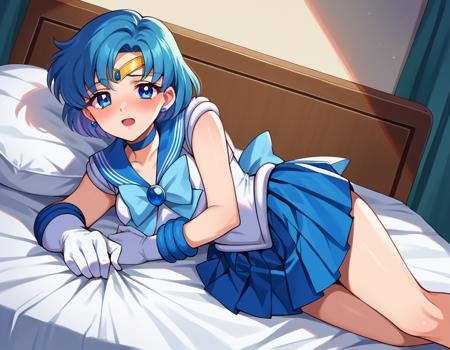 Ami Mizuno (水野 亜美) / Sailor Mercury (セーラーマーキュリー) - Sailor Moon (美少女戦士セーラームーン) - COMMISSION W/ DATASET