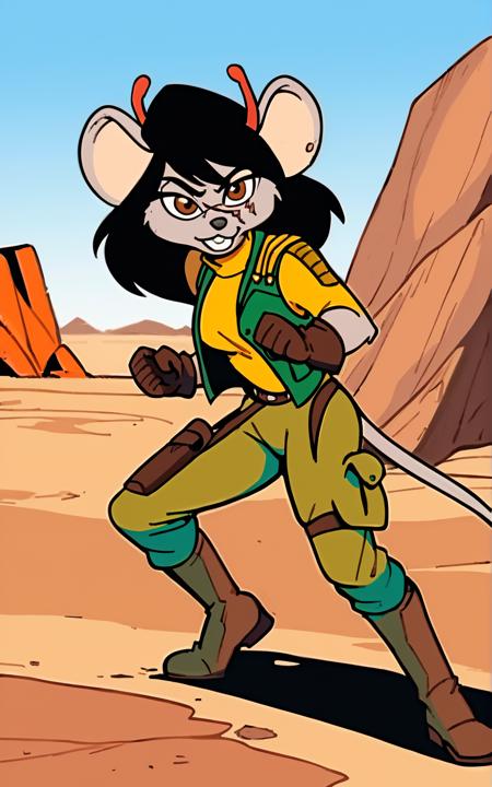 Carbine - Biker Mice from Mars [PonyXL]