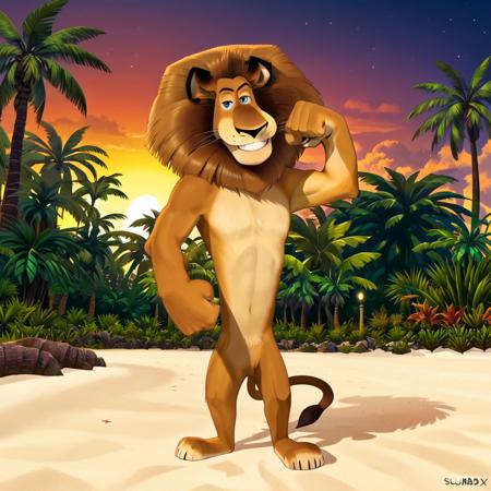 Alex the Lion (Madagascar) - Pony XL