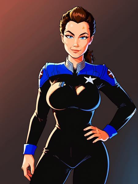 Jadzia Dax (Comic) Pony