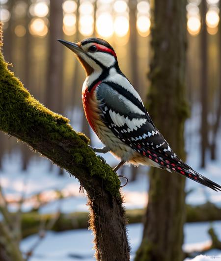 Great spotted woodpecker