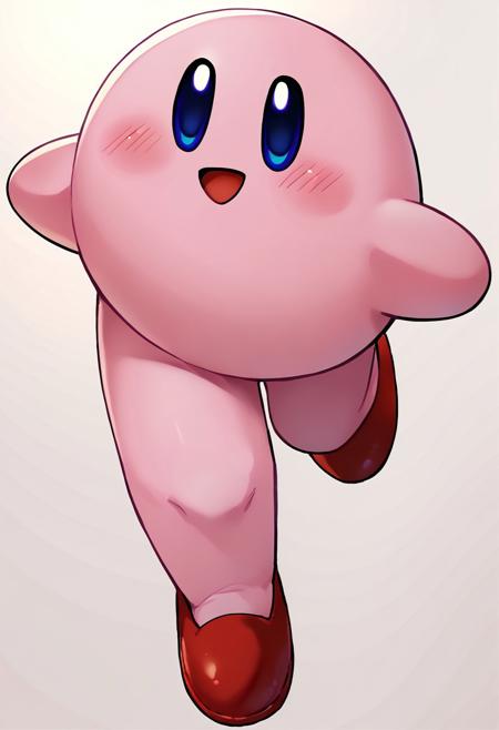 Kirby with legs