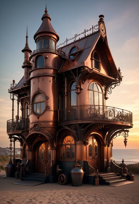 Dynamic Wildcard - steampunk house unleashed