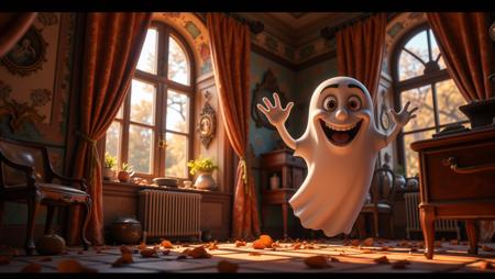 Cute 3d Cartoon Flux