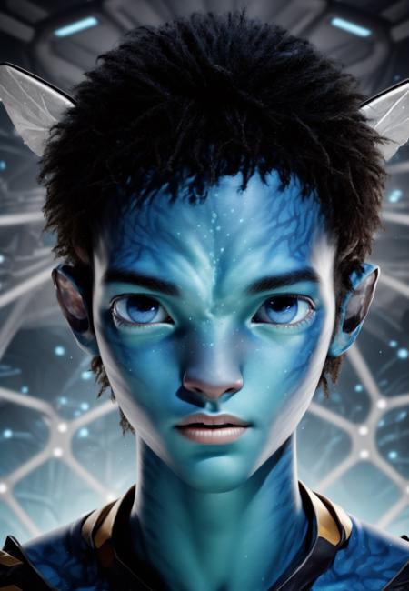 PAseer-Avatar-Na'Vi-致敬经典《阿凡达》纳威人版本SD1.5 v1.0 (ID: 127449)
