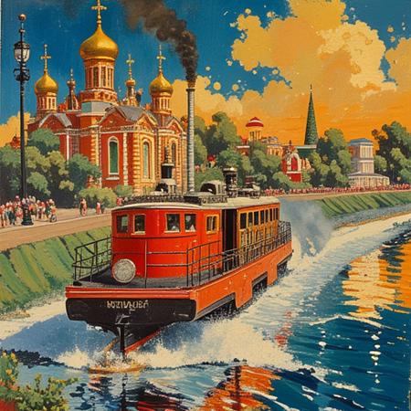 style of Boris Kustodiev [FLUX] 263