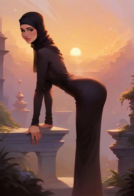 Hijab (clothing) - XL版本Pony V1.0 (ID: 499110)