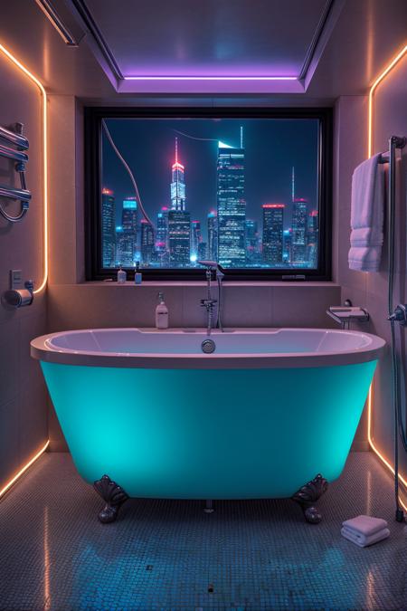 Cyberpunk Interior Design