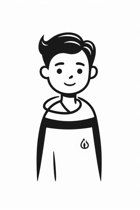 Flux Lora Minimalist Line Style