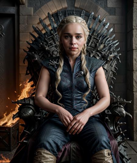 Emilia Clarke as Daenerys Targaryen - LORA - FLUX and PONY ?版本SD1.5 v8.0 (ID: 1120541)