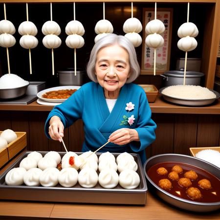 skewered rice dumpling shop