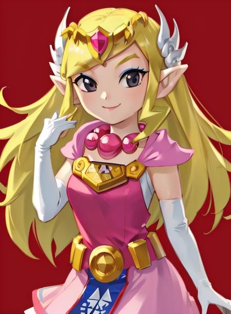 Toon zelda (The Legend of Zelda) -  Commision (PonyXL/SD 1.5)