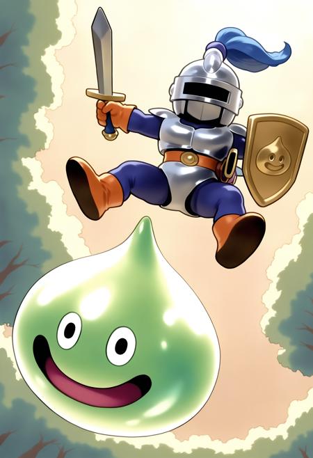 Slime knight / スライムナイト (Dragon quest) Pony/IL