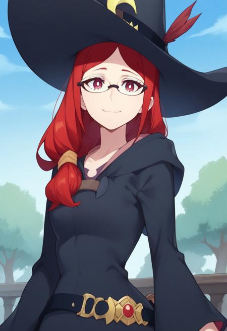 Ursula Callistis - Little Witch Academia (Commission)