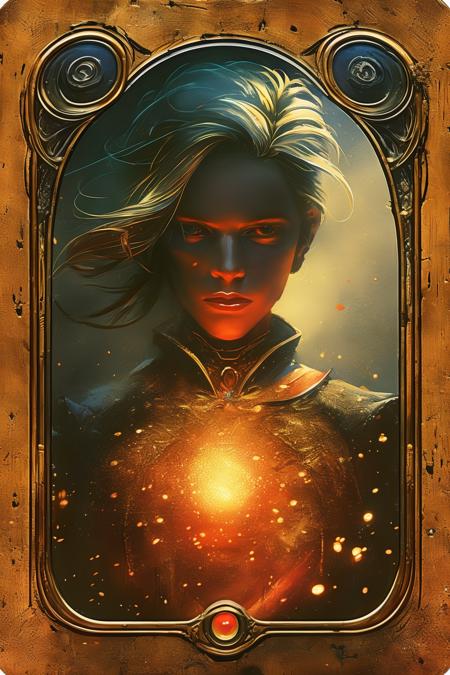 A TCG card style