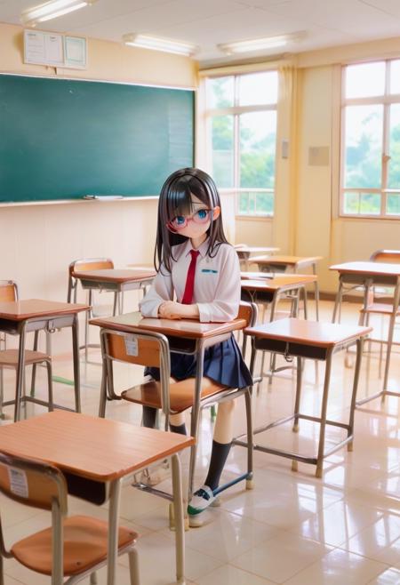 学校の教室 / Japanese School Classroom PONY