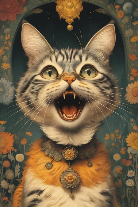 style of Louis Wain 120
