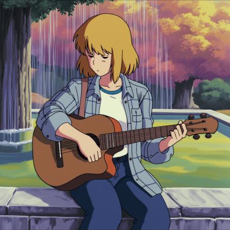 'Nausicaä (Ghibli)' - [STYLE] [LORA] [FLUX] - spectrum_0009 by 'AI_Characters'版本v2.0 [15.12.2024] [FINAL] (ID: 1169619)