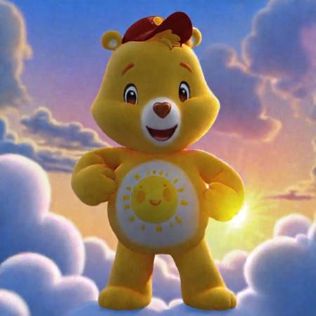 Funshine Bear  & Grumpy Bear (Care Bears AICAL 3D)