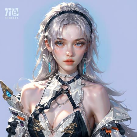 Semi-realistic cyberpunk girls - zhongguoduliu style