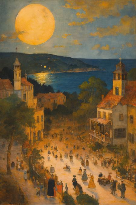 style of Maurice Prendergast 383