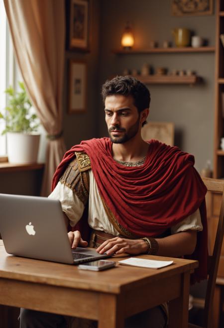 FLUX LoRA Fiction Julius Caesar