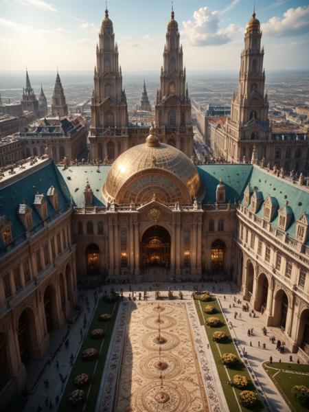 Majestic Fantasy Architectures by LOREVER